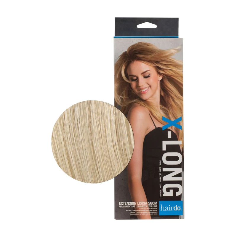 Hairdo Extension Lisse Blond Platine 56cm - extension lisse