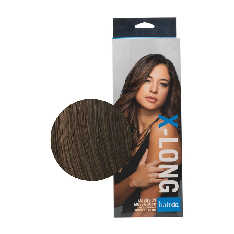 Hairdo Extension Ondulée Marron Clair 58cm - extension ondulée