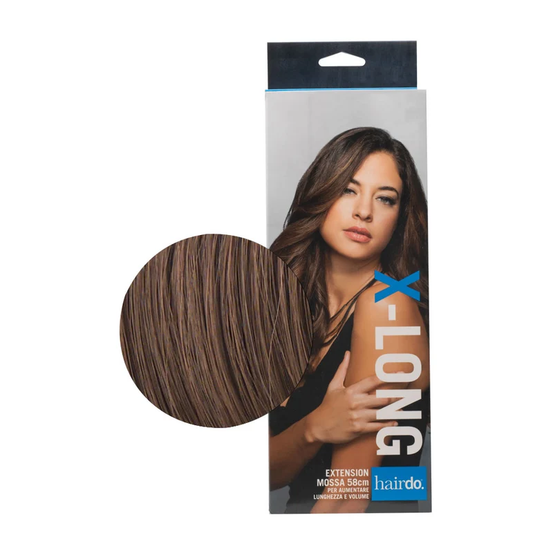 Hairdo Extension Ondulée Marron Clair Doré 58cm - extension ondulée