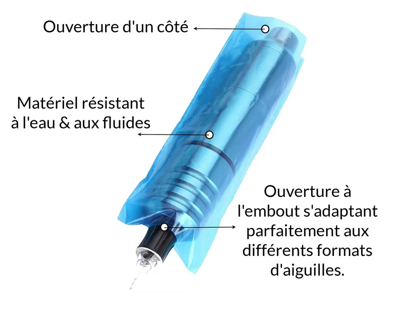 Sachet protecteur Dermographe (200 pcs)