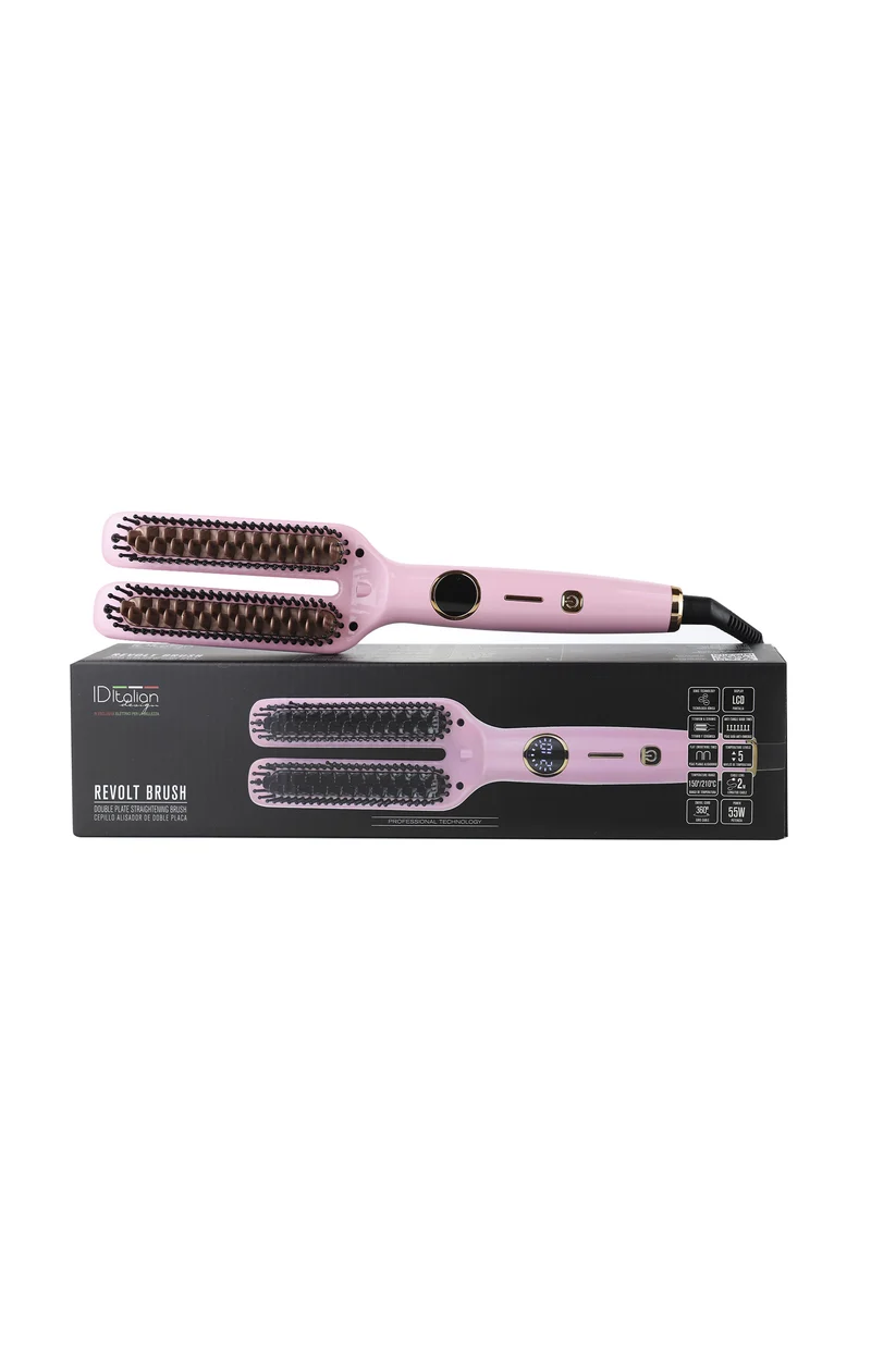Brosse lissante - Revolt Brush - Double plaques