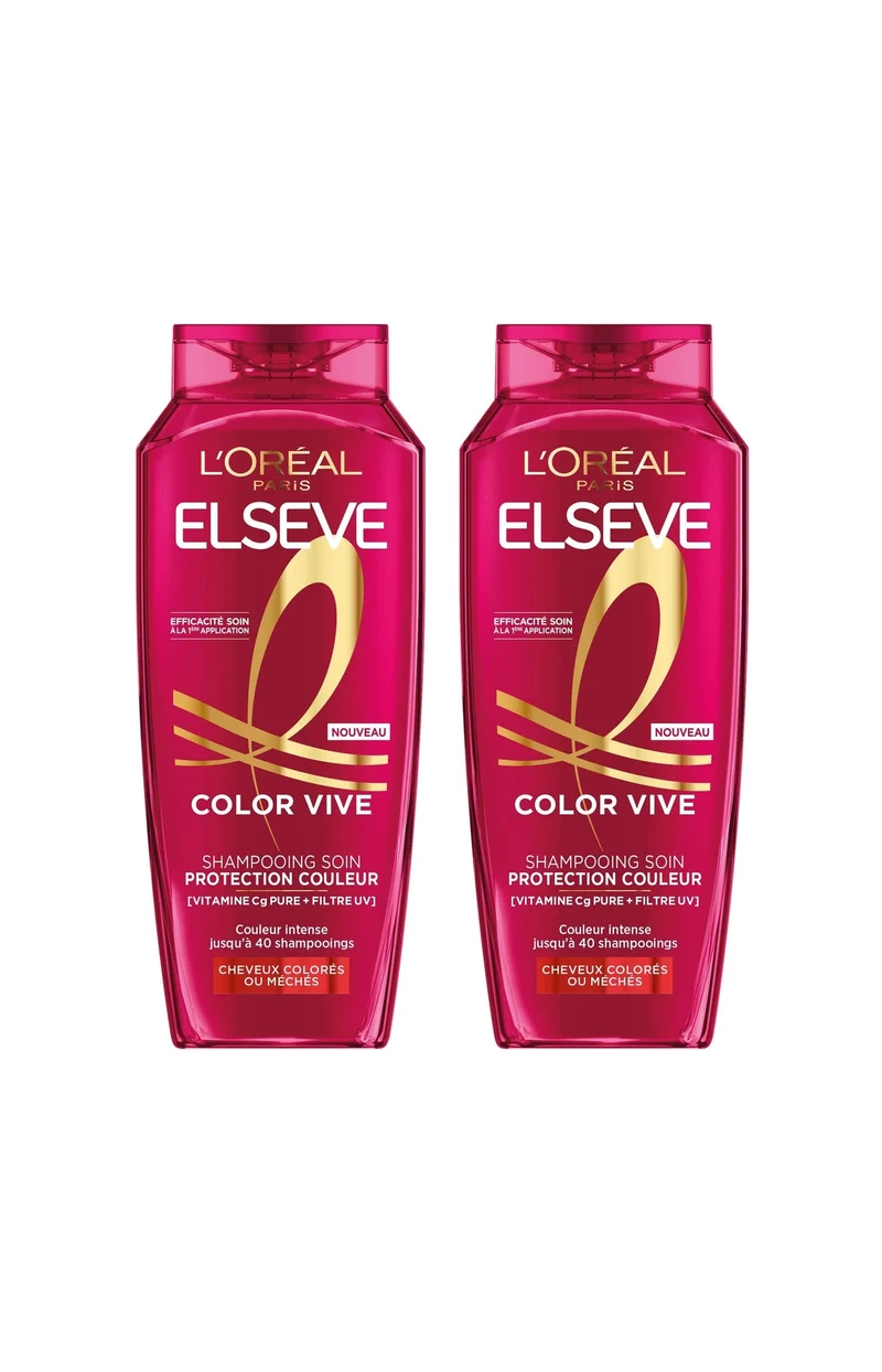 2 shampoings réparateur - Color Vive - 300 ml