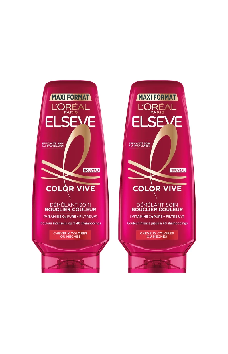 2 soins démêlants - Color Vive - 400 ml