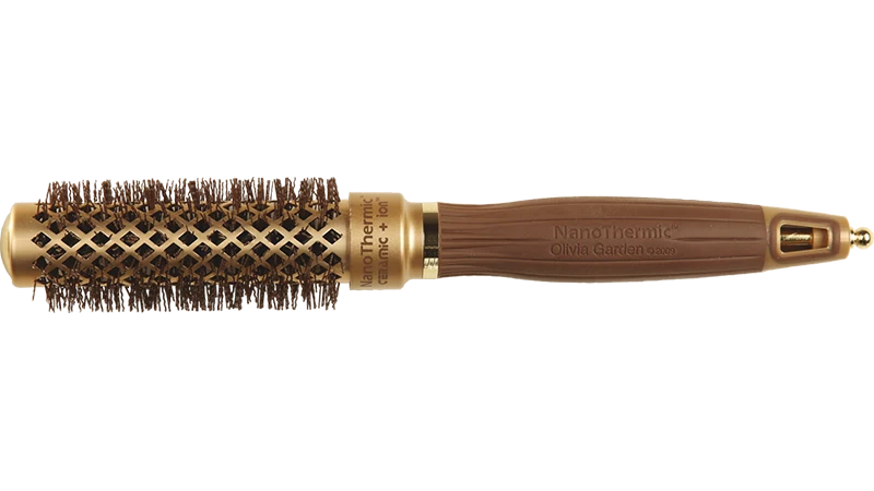 EXPERT BLOWOUT SHINE Wavy Bristles GOLD & BROWN 25