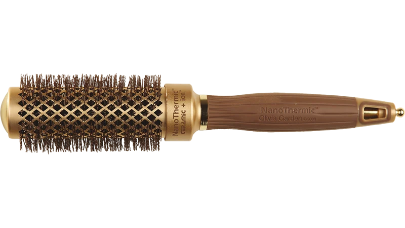 EXPERT BLOWOUT SHINE Wavy Bristles GOLD & BROWN 35