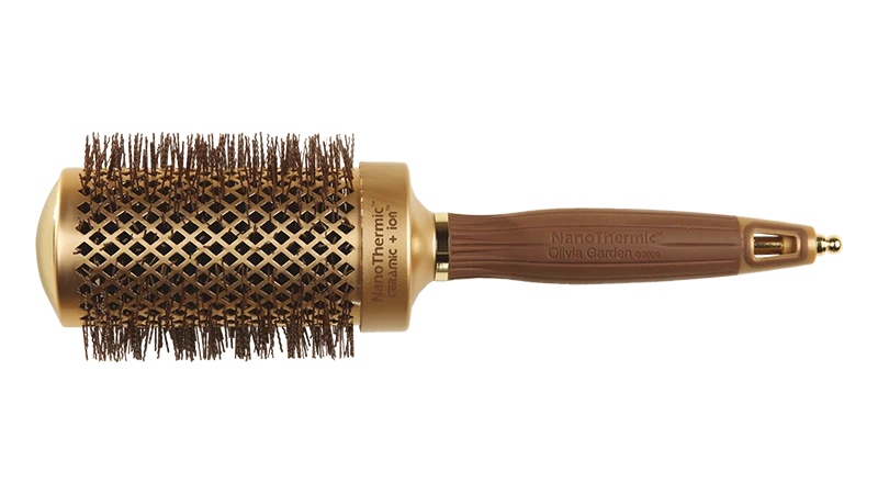 EXPERT BLOWOUT SHINE Wavy Bristles GOLD & BROWN 55
