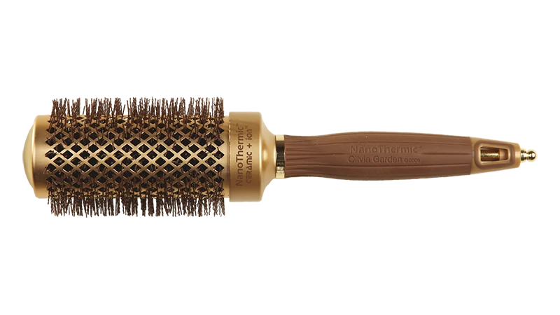 EXPERT BLOWOUT SHINE Wavy Bristles GOLD & BROWN 45