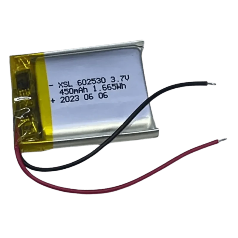 Batterie 602530 LiPo 3.7V 450mAh avec sortie fils