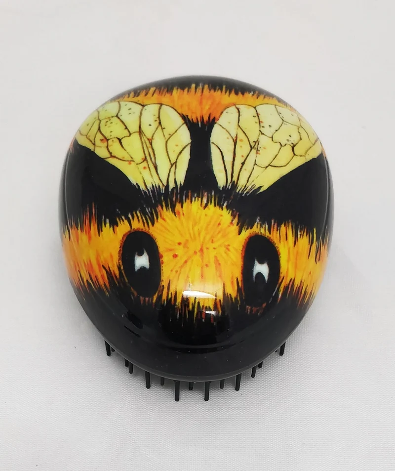 Kent Bumble Bee Pebble Detangling Brush