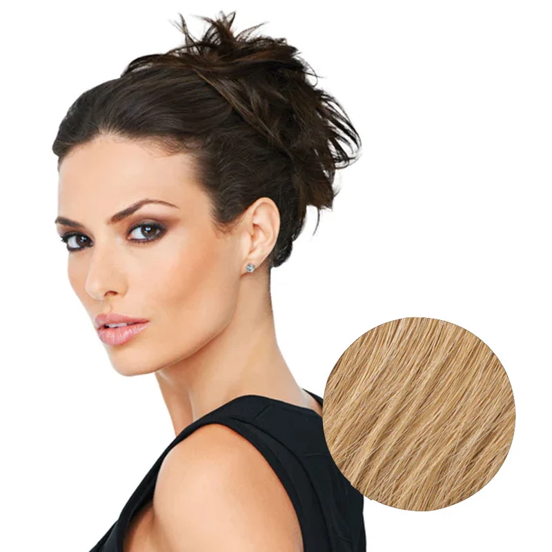 Hairdo Casual Do Blond Moyen Doré - chouchou cheveux