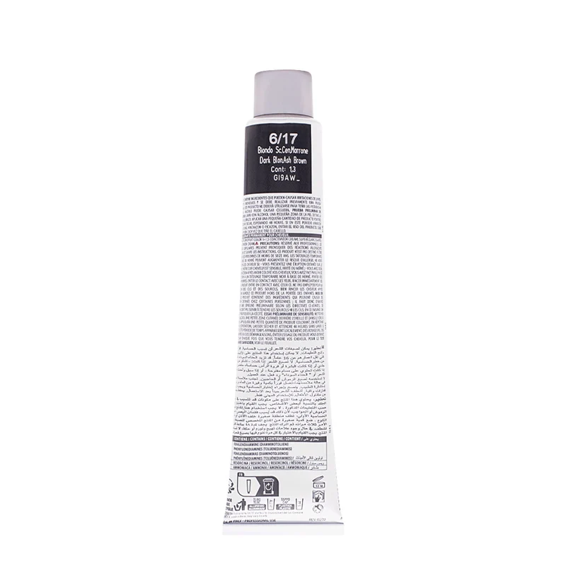 Alterego Technofruit Color 6/17 Blond Foncé Cendré Marron 100ml - coloration permanente