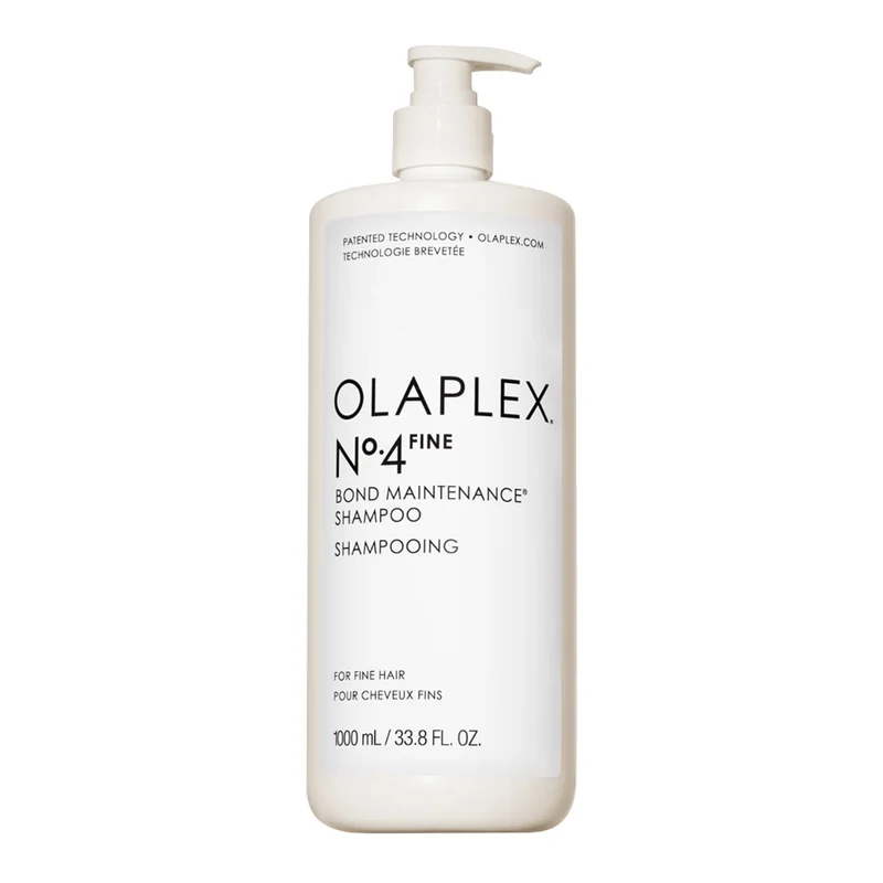 Olaplex N° 4 Fine Bond Maintenance Shampoo 1000ml - shampooing restructurant pour cheveux abîmés et fins