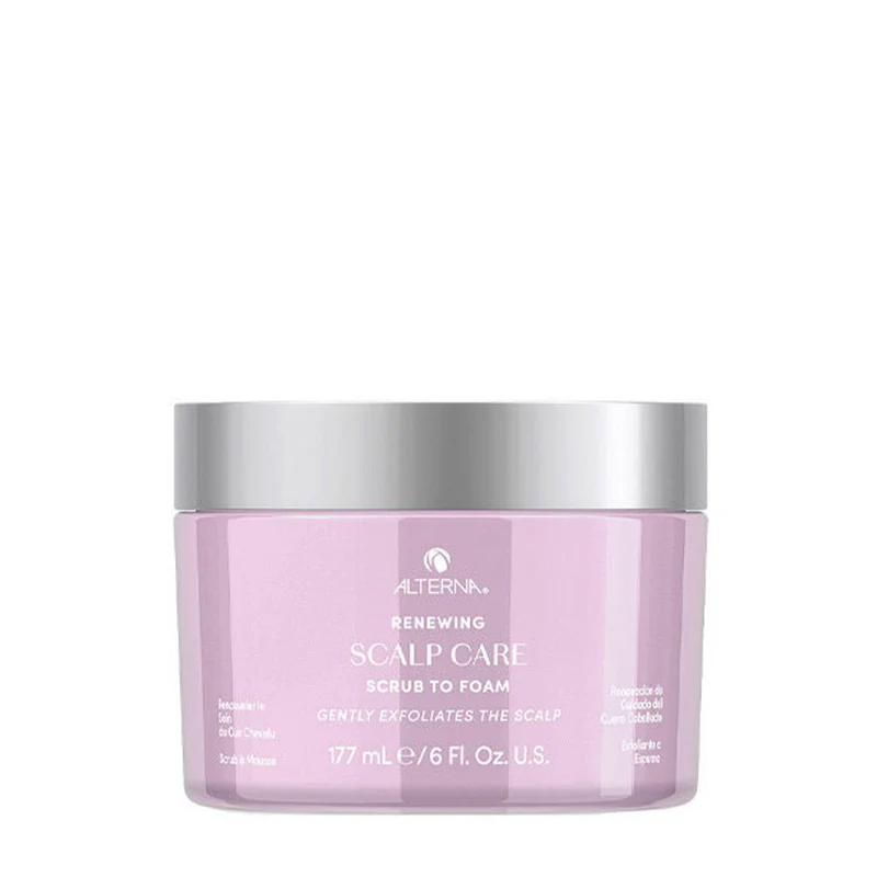 Alterna Renewing Scalp Care Scrub To Foam 177ml - shampooing exfoliant