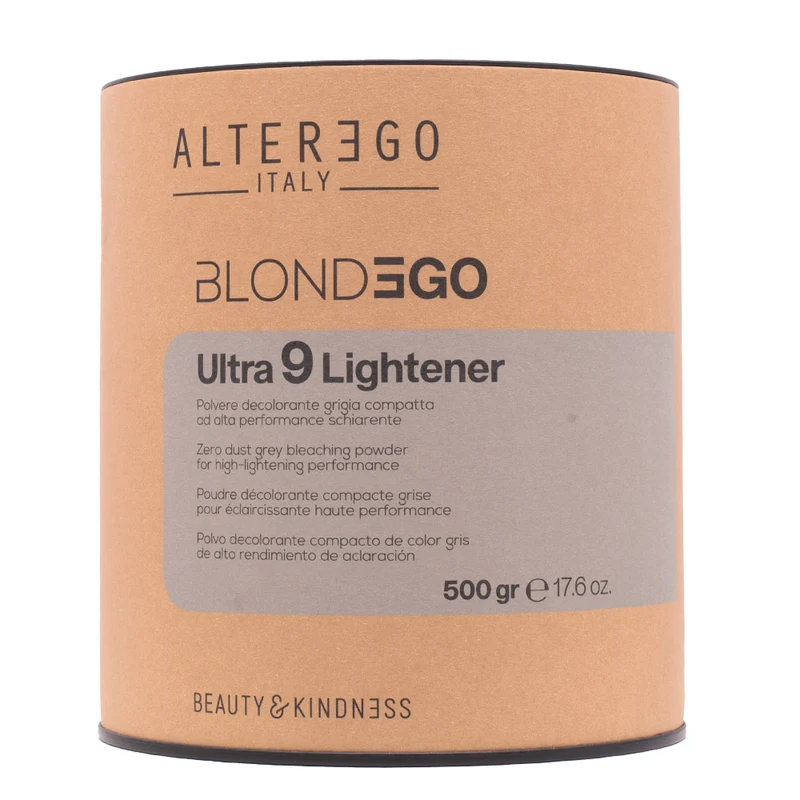 Alterego Blondego Ultra 9 Lightener 500gr - poudre décolorante grise compacte