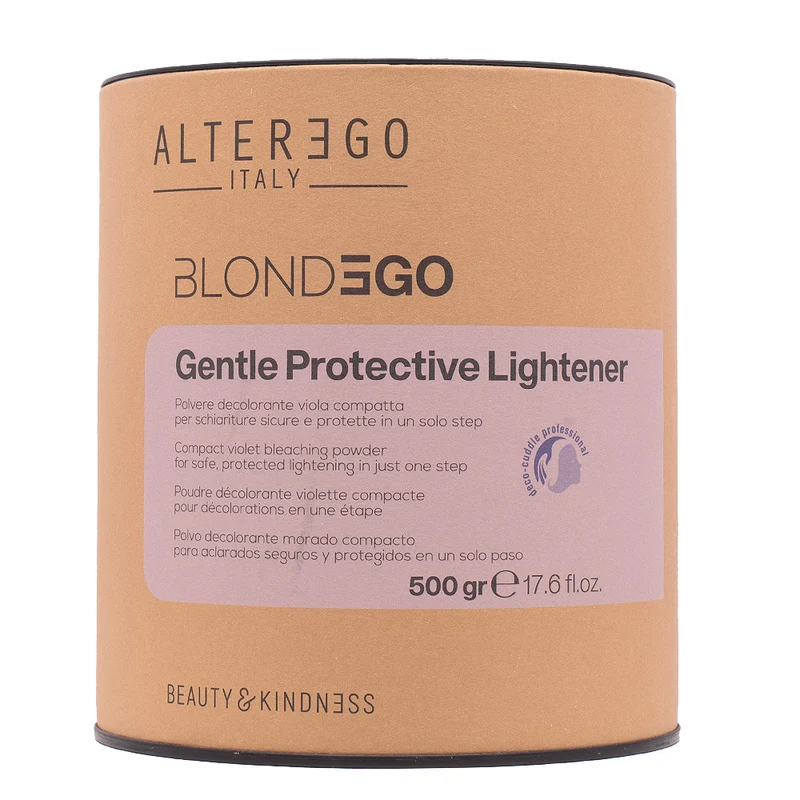 Alterego Blondego Gentle Protective Lightener 500gr - poudre décolorante violette compacte