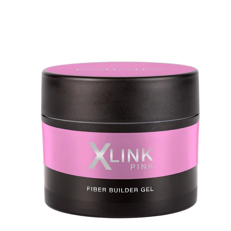 My Nail Pro MNP Xlink Pink Fiber Builder Gel 50gr - gel constructor en fibre de verre