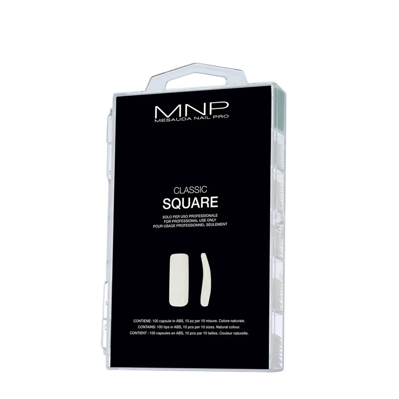 My Nail Pro MNP Classic Square Tips 100pz - faux ongles