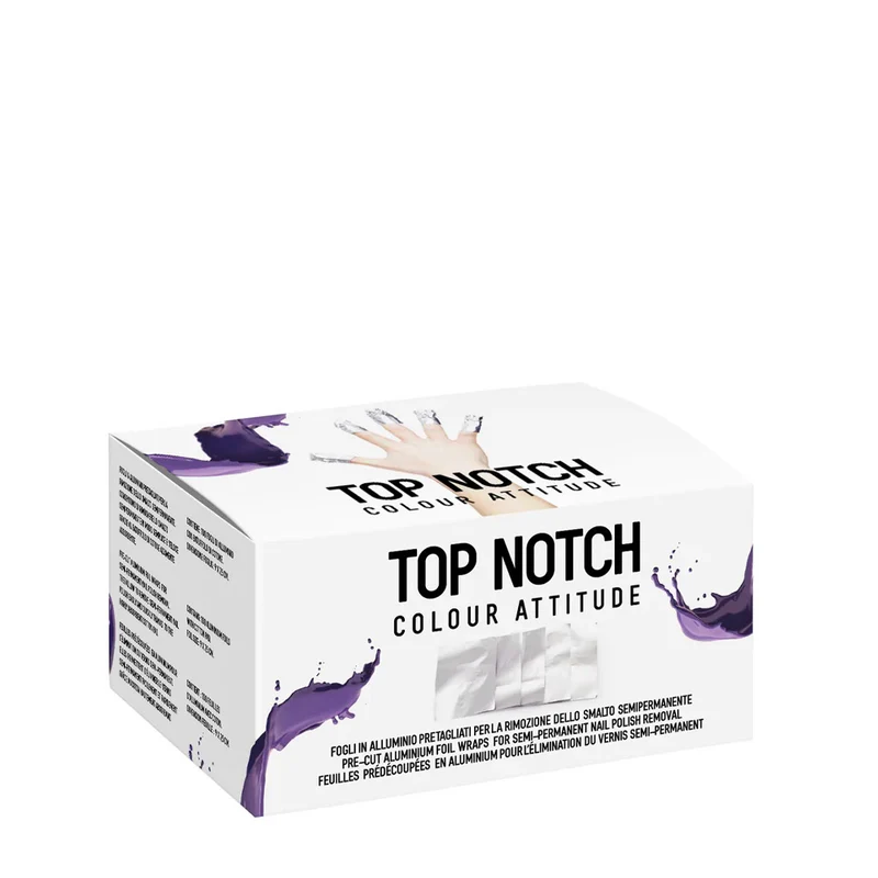 Mesauda Top Notch Feuilles Dissolvants 100 pcs - feuilles d'aluminium prédécoupées