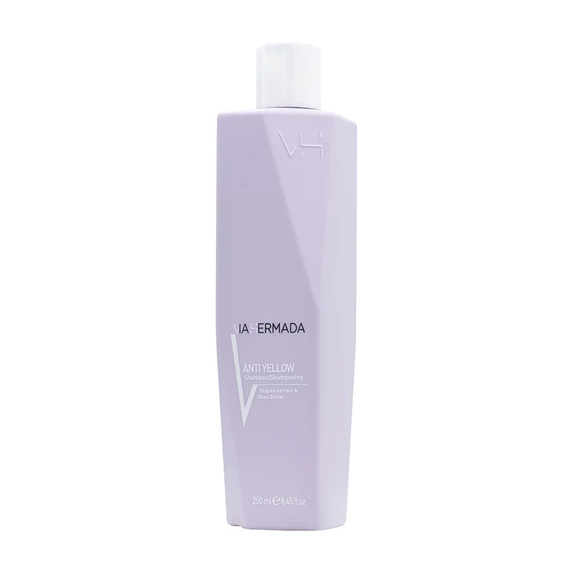 VIAHERMADA Anti-Yellow Shampoo 250ml - shampooing anti-jaune