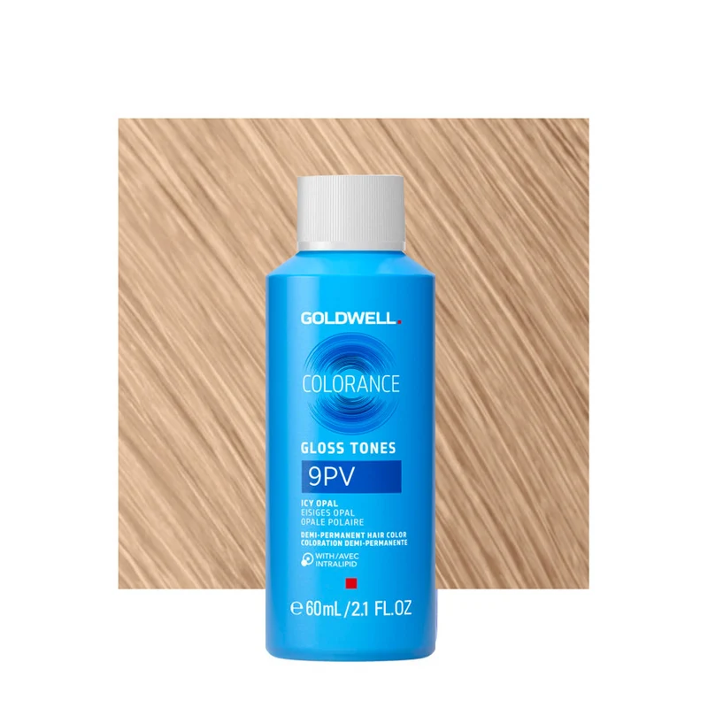 9PV Goldwell Colorance Gloss Tones Cool Blonde Icy Opal 60ml - coloration demi-permanente