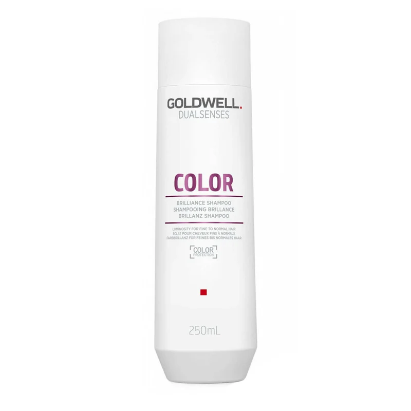 Goldwell Dualsenses Color Brilliance Shampoo 250 ml - shampoing brillance cheveux fins ou moyens
