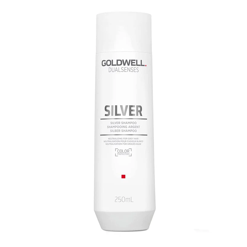 Goldwell Dualsenses Silver Shampoo 250ml - shampoing pour cheveux gris et blonds froids