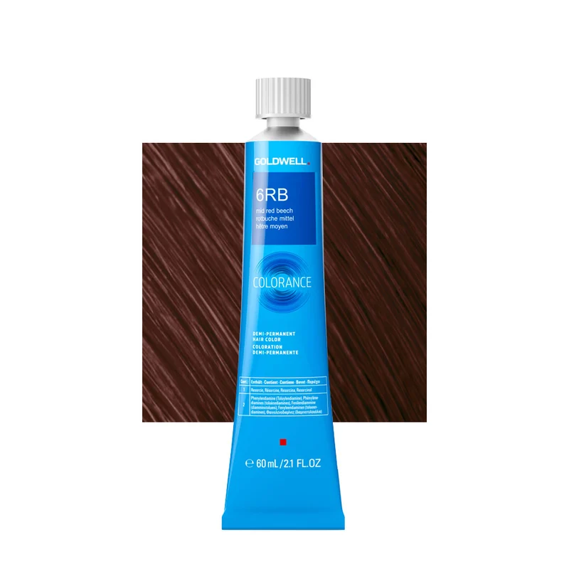 6RB Hêtre moyen Goldwell Colorance Warm browns tb 60ml