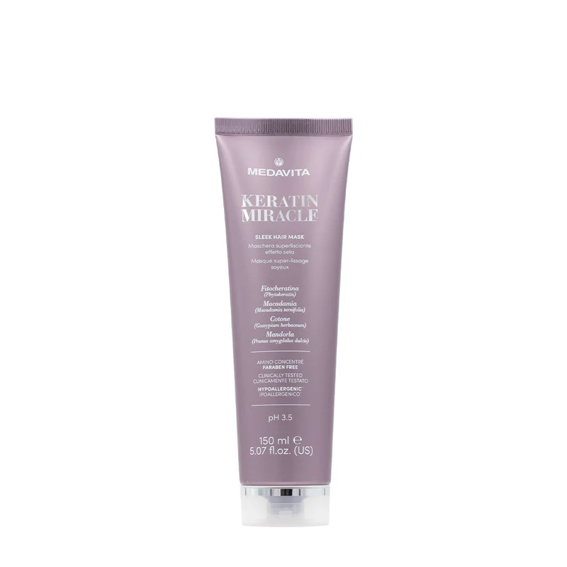 Medavita Lunghezze Keratin Miracle Sleek Hair Mask 150ml - masque lissant
