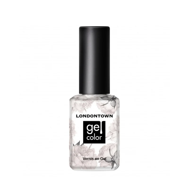 Londontown Gel Color Princess Awaits 12ml - vernis à ongles semi-permanent blanc pailleté
