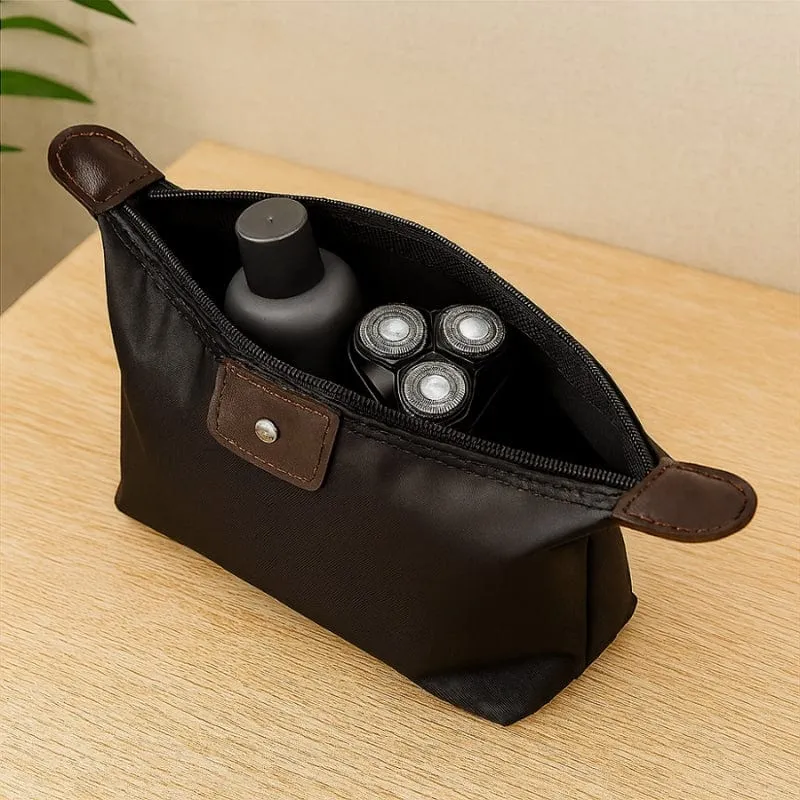 Grande Trousse de Toilette Voyage Homme - Pliable et imperméable
