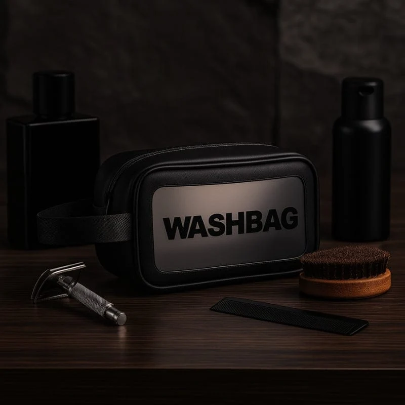 Trousse de Toilette Voyage Homme Étanche - 3 Tailles Disponibles