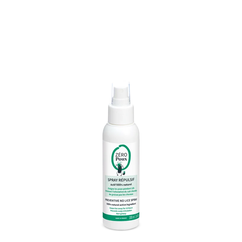 Spray Répulsif Anti-Poux - 100ml