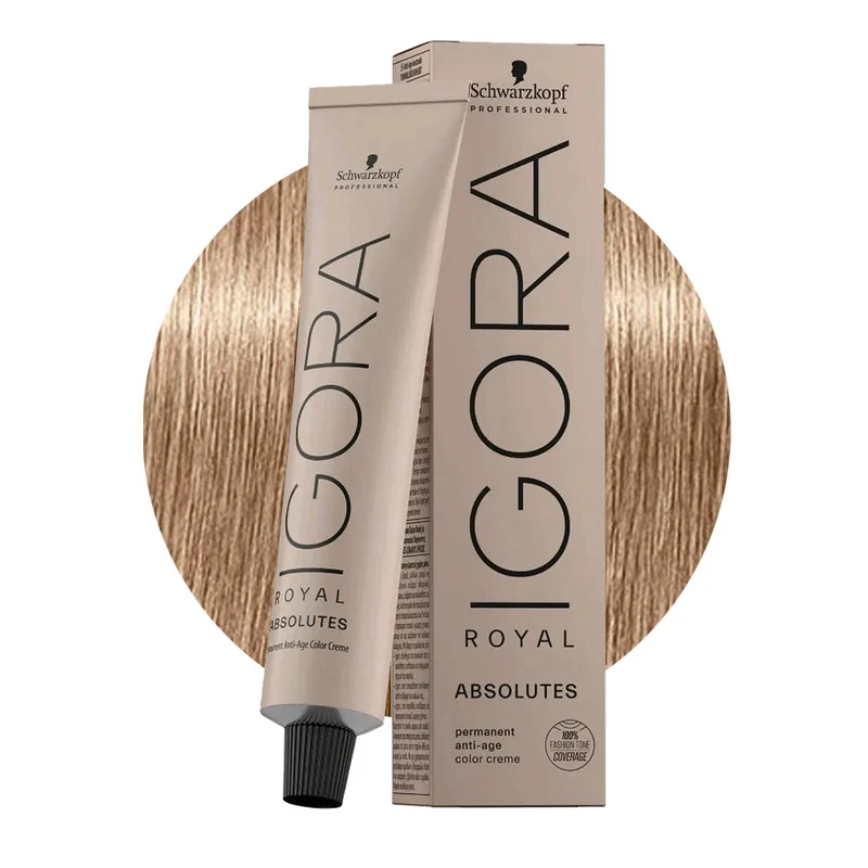 Schwarzkopf Igora Royal Absolutes 8-140 Blond Clair Cendré Beige Naturel 60ml - coloration permanente