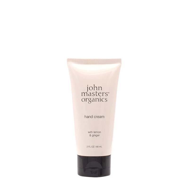John Masters Organics Hand Cream With Lemon and Ginger 60ml - crème pour les mains au citron et au gingembre