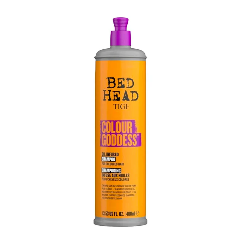 Tigi Bed Head Colour Goddess Oil Infused Shampoo 600ml - shampooing pour cheveux colorés