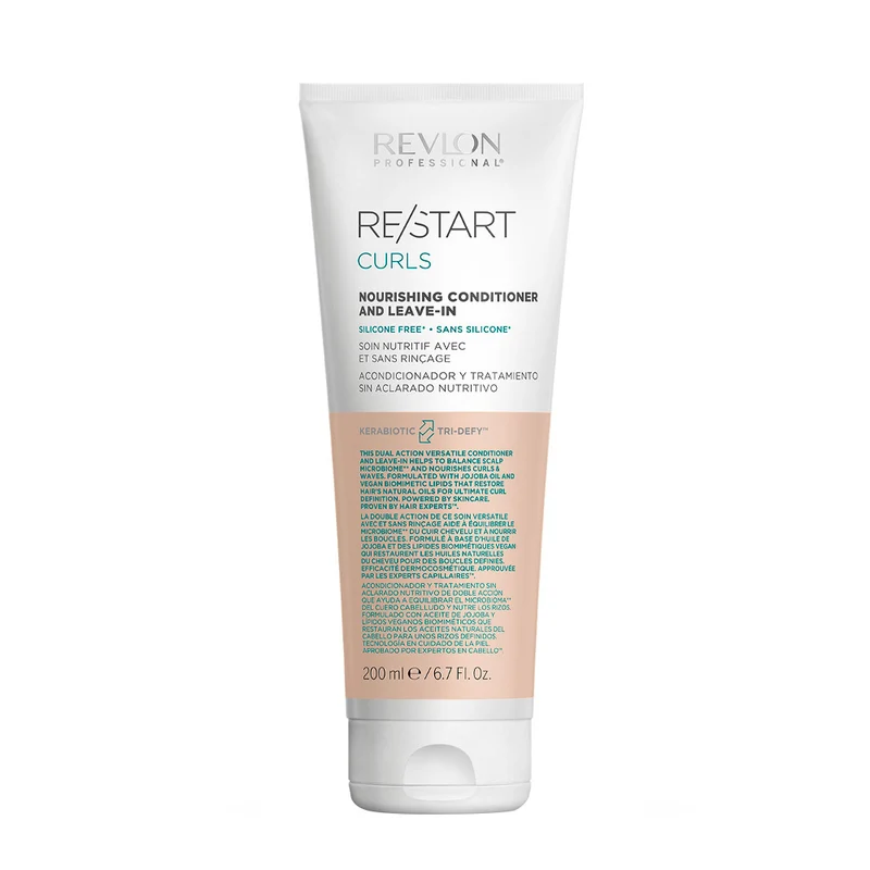 Revlon Restart Nourishing Conditioner Leave In 200ml - après-shampooing cheveux bouclés