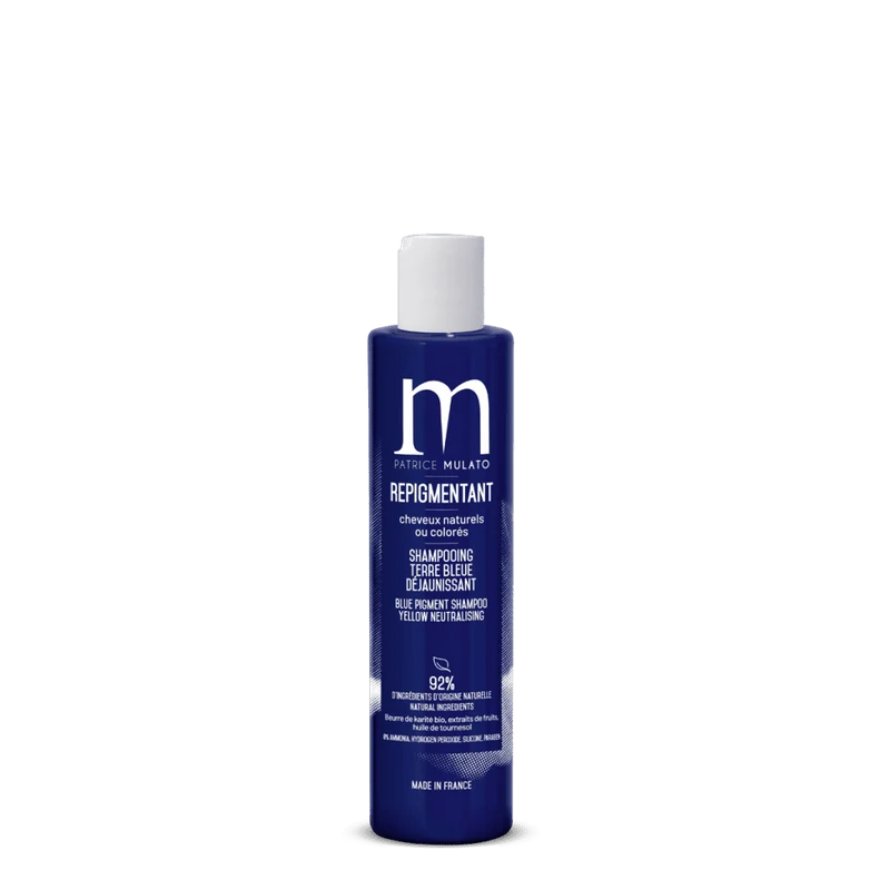 Shampooing Déjaunisseur Repigmentant Terre Bleue