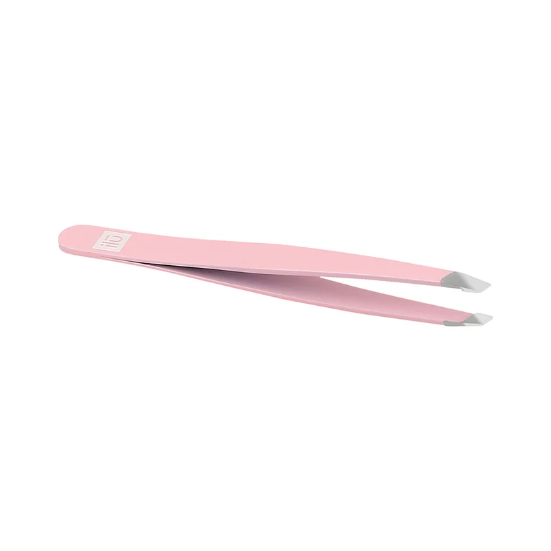Ilū Make Up Tweezers Slant Pink - pinces à épiler