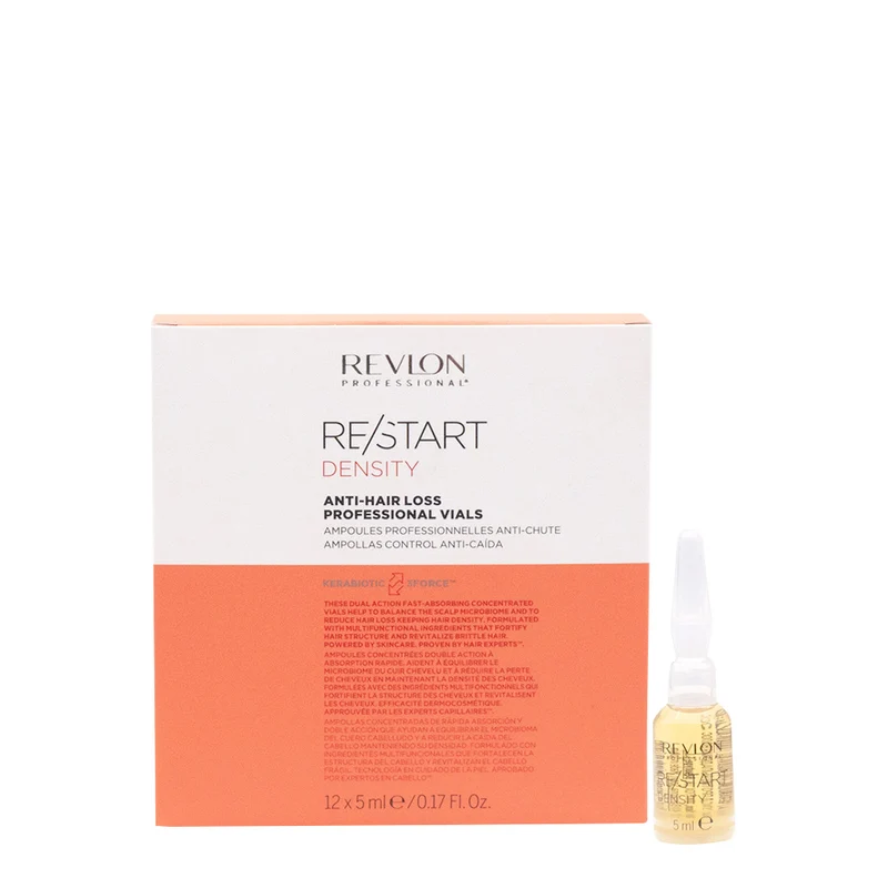 Restart Density Anti-Hair Loss Professional Vials 12x5ml - ampoules traitement anti-chute