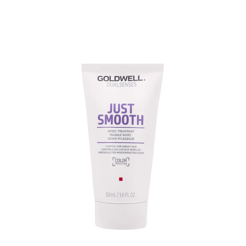 Goldwell Dualsenses Just Smooth 60Sec Treatment 50ml- traitement pour cheveux indisciplinés et crépus