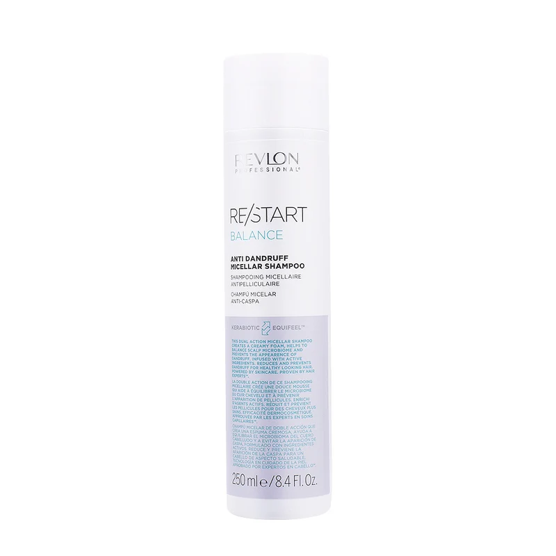 Revlon Restart Balance Anti-Dandruff Micellar Shampoo 250ml - shampooing anti-pelliculaire