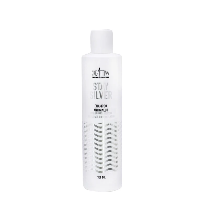 Creattiva Erilia Stay Silver Shampoo Antigiallo 300ml - shampooing anti jaunissement