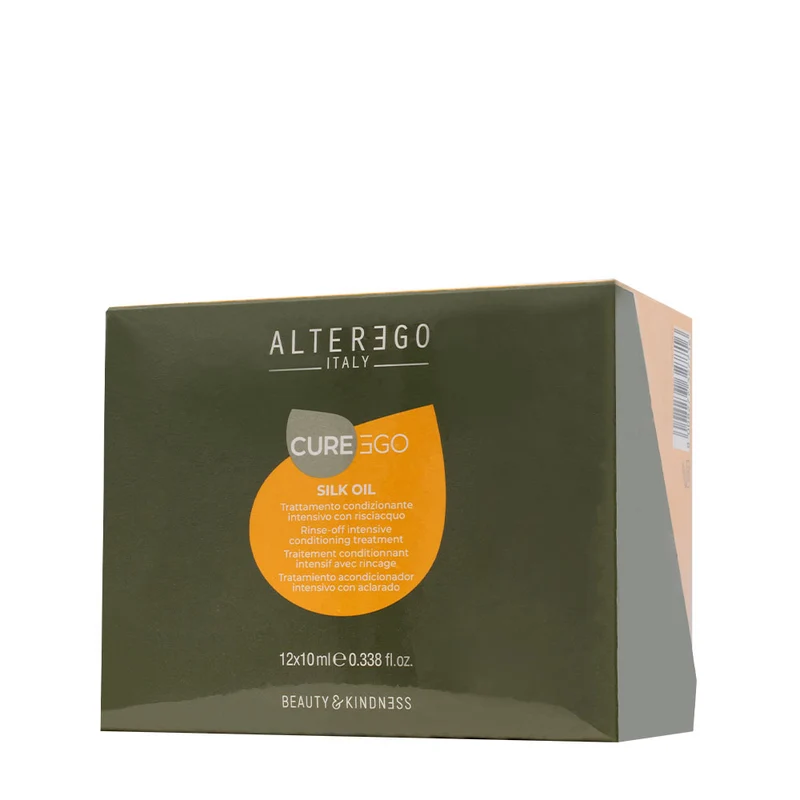 Alterego CurEgo Silk Oil Intensive Lotion 12x10ml - soin conditionnant intensif par rinçage