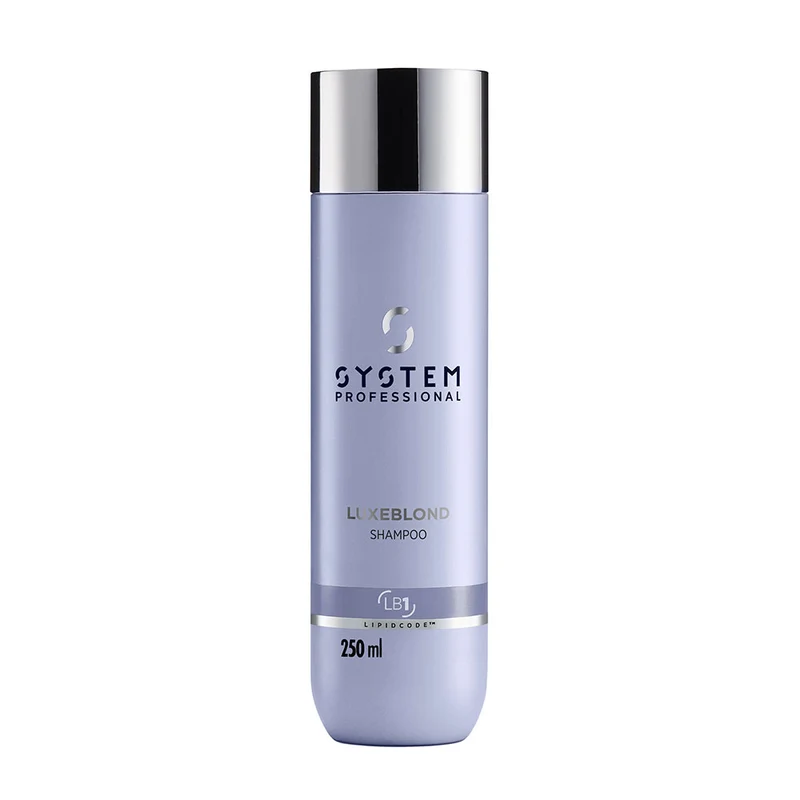 System Professional LuxeBlond Shampoo 250ml - shampooing pour cheveux blonds froids