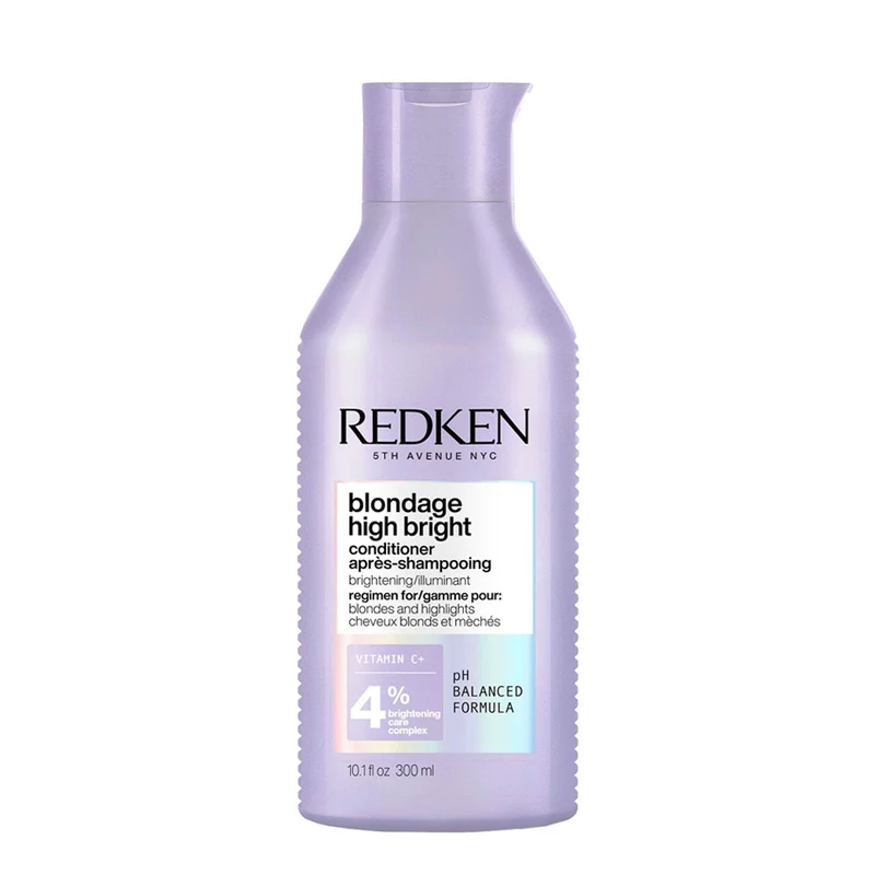 Redken Blondage High Bright Conditioner 300ml - après-shampooing pour cheveux blonds et brillants