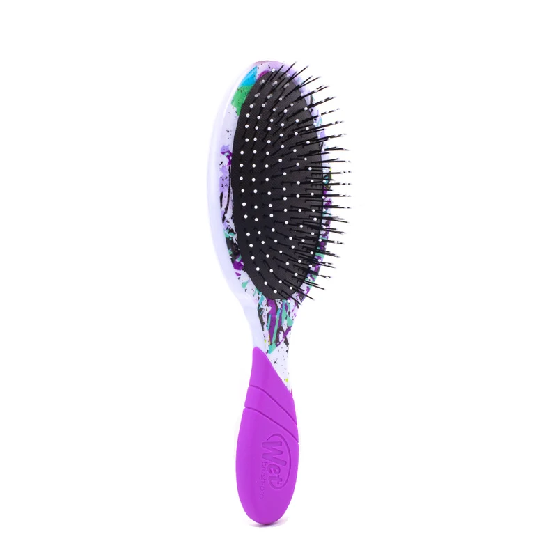 WetBrush Pro Detangler Street Art Purple - brosse démêlante