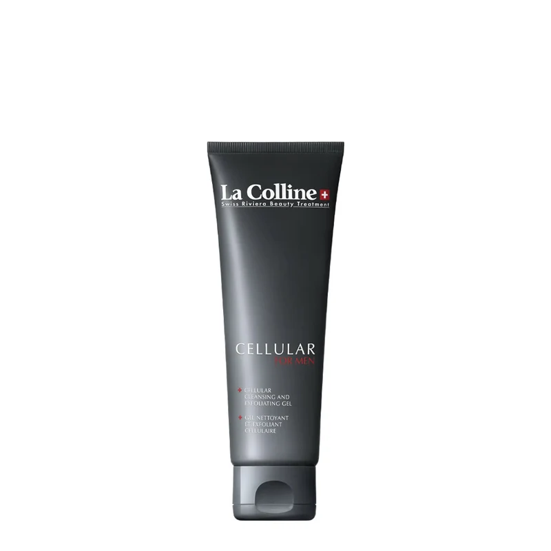 La Colline Cellular for Men Cellular Cleansing & Exfoliating Gel 125ml - gel nettoyant 2 en 1