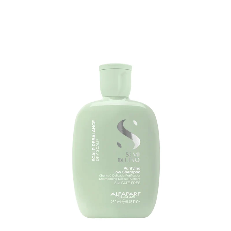 Alfaparf Milano Semi Di Lino Scalp Rebalance Purifying Low Shampoo 250ml - shampoing purifiant délicat