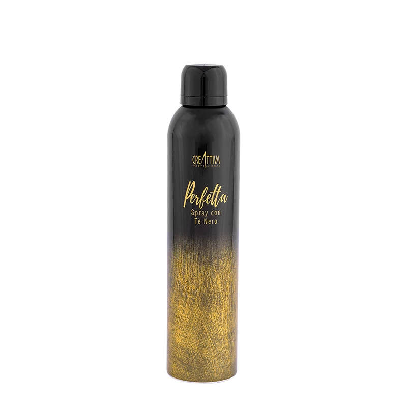 Creattiva Perfetta Lacca Spray au thé noir 300ml - Laque Tenue Flexible