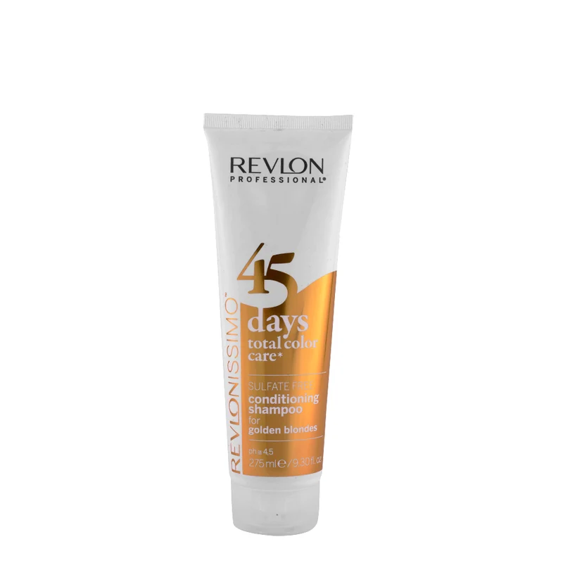 Revlon Revlonissimo 45 Conditioning Shampoo Golden Blondes 275ml - shampoing revitalisant